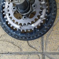 Курбел за велосипед колело Shimano deore fc m 590, снимка 2 - Части за велосипеди - 44175554