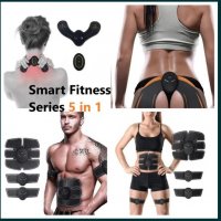 Фитнес тренажор за оформяне цялото тяло от 5 части - smart fitness 5в1, снимка 2 - Фитнес уреди - 31726745