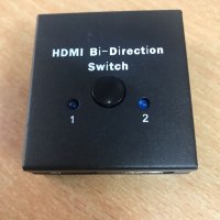 HDMI Switcher Ultra 4K 3D Bi-Directional Switch HDMI Smart Splitter by LiNKFOR with a 100 cm / 3.28 , снимка 1 - Плейъри, домашно кино, прожектори - 39028829