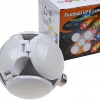 Сгъваема LED лампа с форма на топка 40W, снимка 3 - Лампи за таван - 30850684