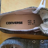Дам.обувки/кецове-"CONVERSE"-№39,5-цвят-масл.зелен-меланж. Закупени от Германия., снимка 3 - Кецове - 33895852