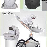 Промоция! бебешка количка 2 в 1 Hot Mom, AULON , DSLAND Fintera, снимка 17 - Детски колички - 42408737