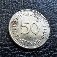Стара монета 50 пфенига 1969 г. буква  F - Германия  - топ цена !, снимка 10 - Нумизматика и бонистика - 42402355