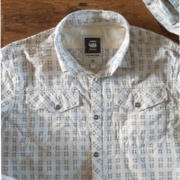 G-Star Raw - Mens Tacoma Long Sleeve Shirt - страхотна мъжка риза, снимка 4 - Ризи - 29729085