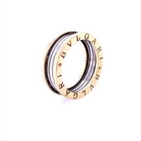Златен пръстен брачна халка Bulgari 8,68гр. размер:63 14кр. проба:585 модел:22337-1, снимка 3 - Пръстени - 44376014