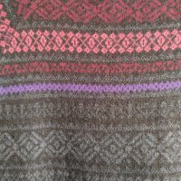 MANGO плетена  цветна туника с джобове  , снимка 2 - Блузи с дълъг ръкав и пуловери - 40626472