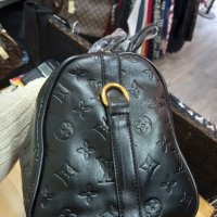 Louis Vuitton черна чанта 2, снимка 7 - Чанти - 34900206