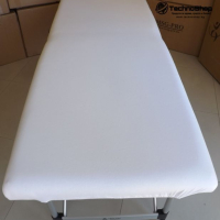 Покривало за масажна кушетка в бял цвят - TS1107, снимка 1 - Медицински консумативи - 44665305