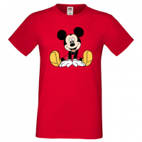Мъжка тениска Mickey Mouse 11 Подарък,Изненада,Рожден ден, снимка 8 - Тениски - 36576603