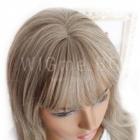Дълга руса перука на вълни с бретон Шейла, снимка 8 - Аксесоари за коса - 30525814