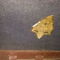 Антична кафява кожена лекарска чанта от период 1950 г , снимка 6 - Антикварни и старинни предмети - 31144273