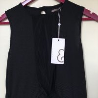 Нова Дамска ежедневна черна рокля mint&berry, снимка 3 - Рокли - 25024437