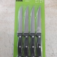 Комплект от 4 бр. ножа за пържоли нов, снимка 1 - Прибори за хранене, готвене и сервиране - 37860768