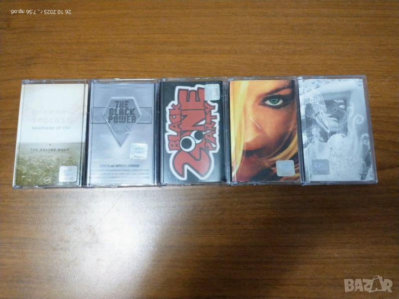 Пет студийни аудио касети в отлично състояние ., снимка 1