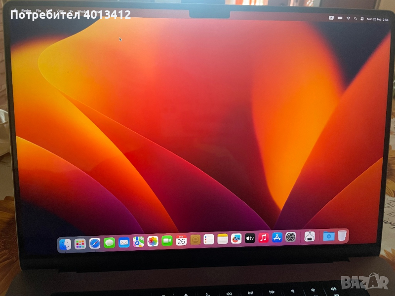 MacBook Pro 16 гаранционен до 29 юли 2026, снимка 1