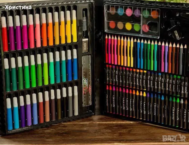 Комплект за рисуване от 150 части Цена: 16лв, снимка 1