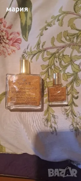 комплект Nuxe олио със златни частици, снимка 1