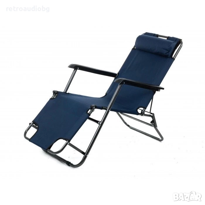 Сгъваем стол, шезлонг, легло 3 в 1 за къмпинг ЛИНО в 2 цвята, снимка 1