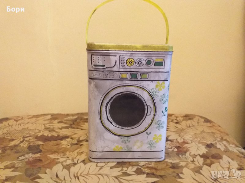 Метална кутия с капак, снимка 1