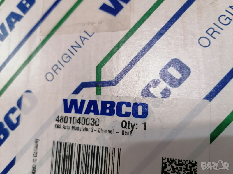 EBS modulator WABCO заден , снимка 1