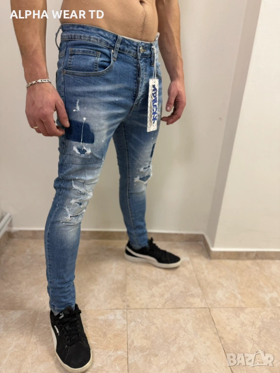 СИНИ ДЪНКИ JC-7585B, снимка 1