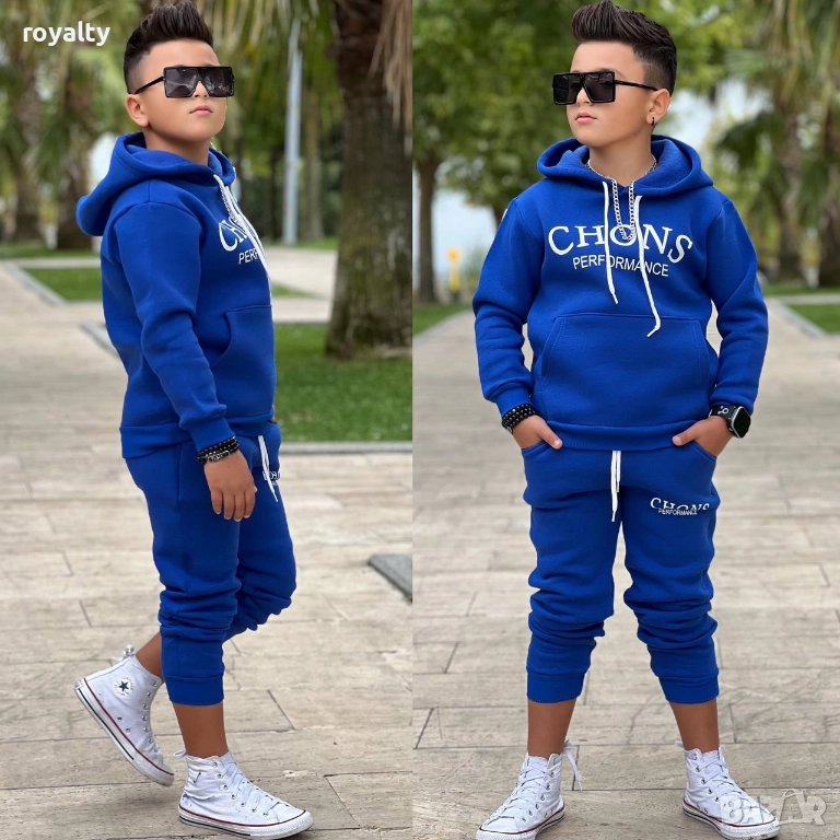 Детски Комплект Два Цвята 8-9г 9-10г 11-12г 12-13г 13-14г 15-16г , снимка 1