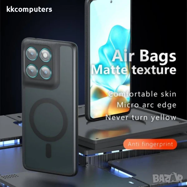 Motorola Edge 60 Pro – Хибриден PC + TPU Удароустойчив Калъф с MagSafe и Протектор, снимка 1