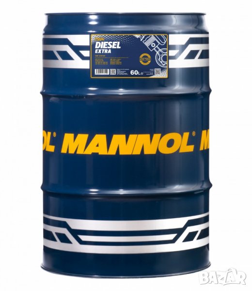 Моторно масло MANNOL DIESEL EXTRA 10W40 60л, снимка 1
