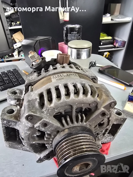 Динамо за Jeep Cherokee 2.8crd 04801338 / 1042106080 / Denton 46588, снимка 1