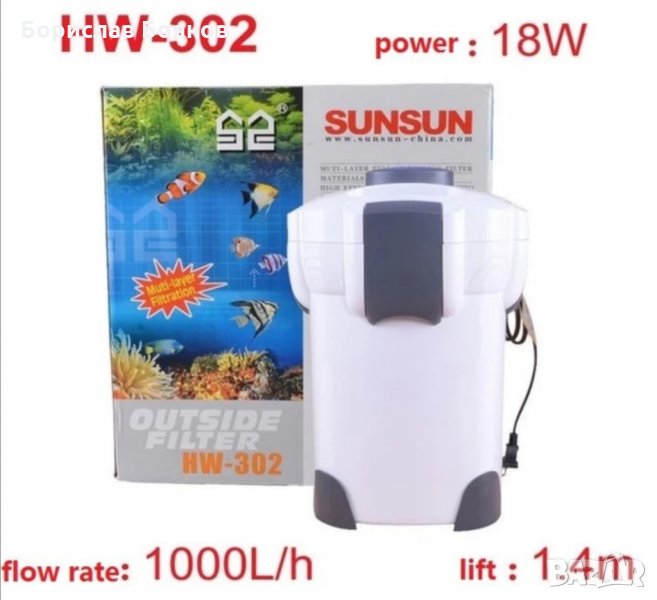 Външен Филтър Sunsun HW-302 , снимка 1