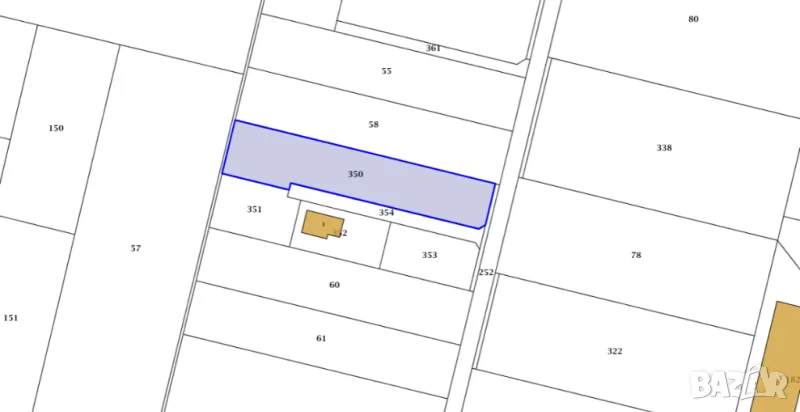 Парцел в регулация за жилищно строителство в района на с. Първенец, снимка 1