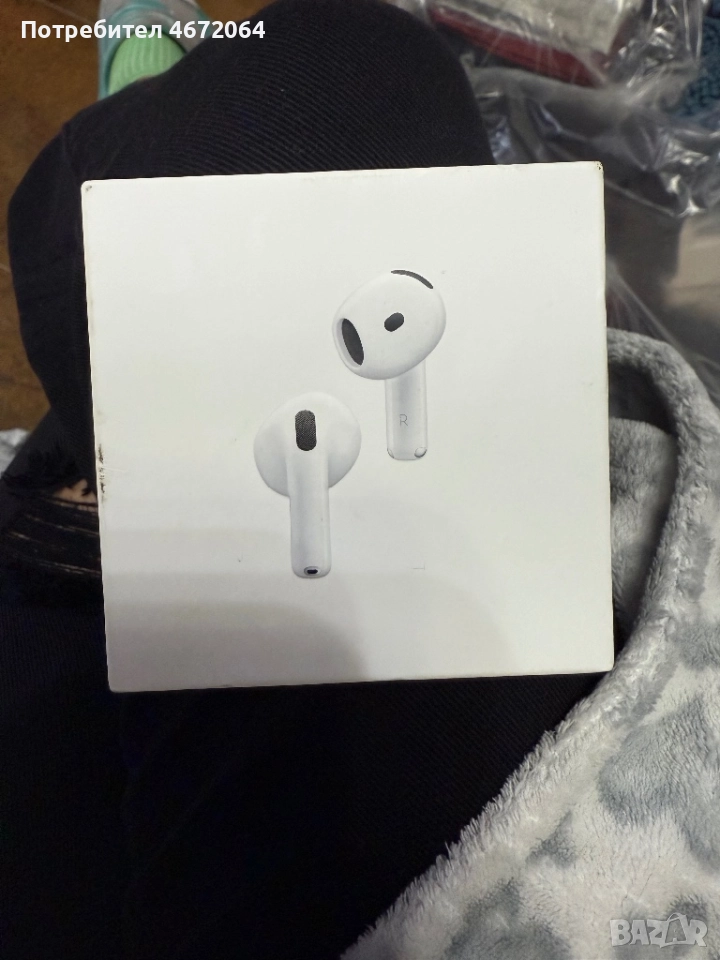 Слушалки AirPods 4 , снимка 1