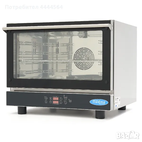 Професионален цифров конвектомат 5.8 kW / 400V – за 4 тави GN 1/1, снимка 1