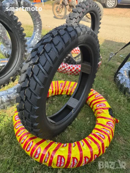 Шосейна ендуро гума 110/90/17 средна твърдост, снимка 1