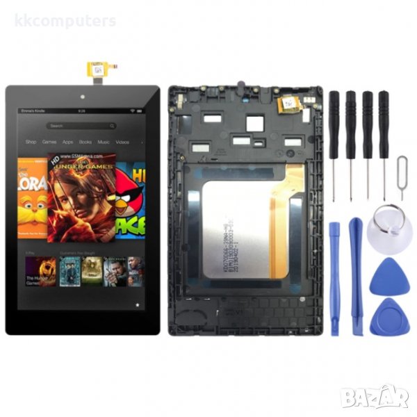 LCD Дисплей и Тъч Скрийн за Amazon Kindle Fire HD 7 2017 SR043KL, снимка 1