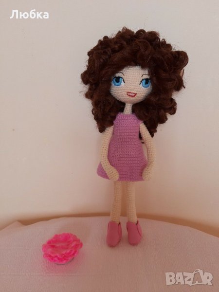 Плетена кукла Моника. , снимка 1