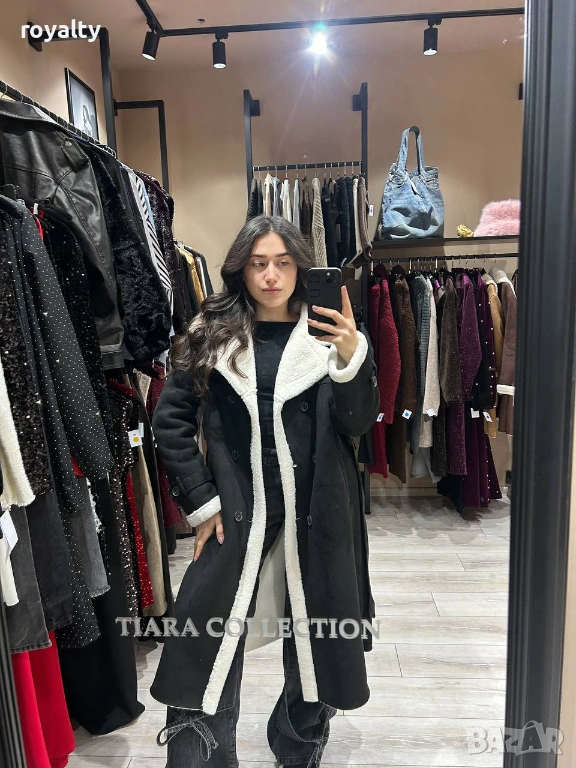 Черно Зимно Дамско Яке , снимка 1