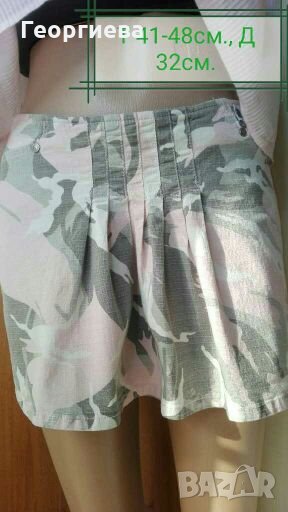 Дънкова пола с ниска талия👗🍀M/L, L👗🍀арт.281, снимка 1