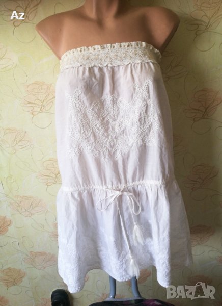 Мини Рокля бяла, снимка 1