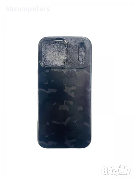 Калъф силикон Black Camo за iPhone 17 6.3 Баркод : 3132724, снимка 1