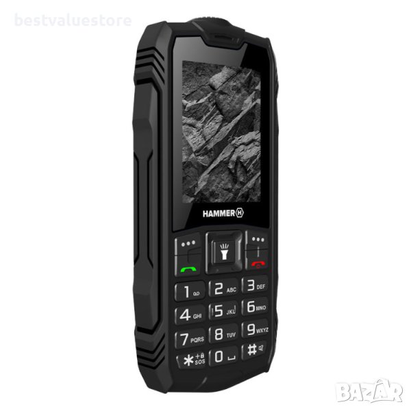 Мобилен Телефон Gsm Myphone Hammer Rock Black 2.40 ", Задна Камера 0.3 Mpx, снимка 1