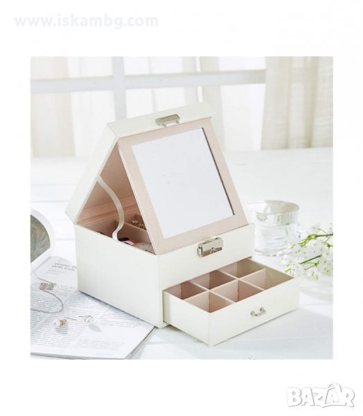 ЕЛЕГАНТНА КУТИЯ ТИП КУФАРЧЕ ЗА БИЖУТА - код 0755, снимка 1