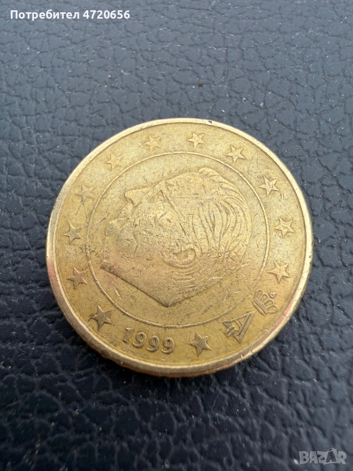 50 цента от Белгия 1999, снимка 1