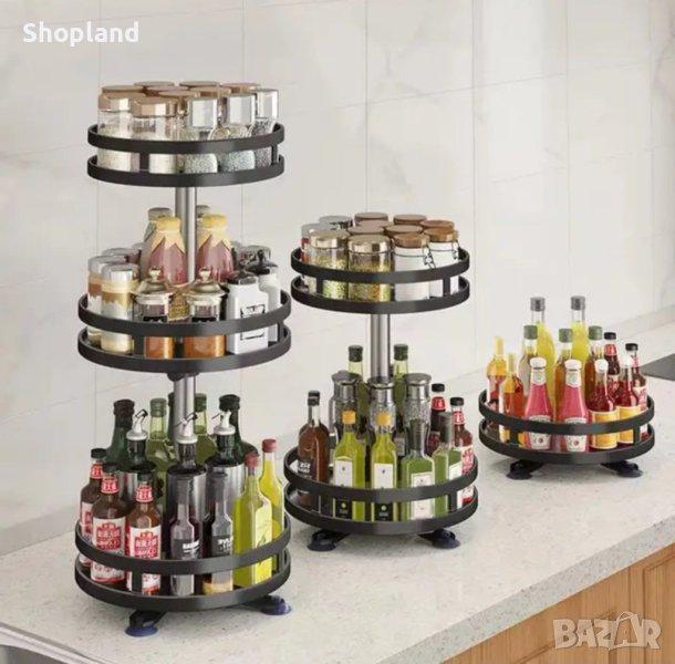 Въртящ се стелаж за съхранение, снимка 1