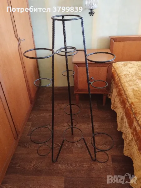 Цветарник от ковано желязо, снимка 1