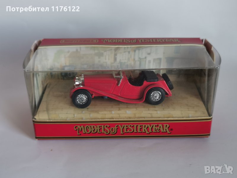 Matchbox MOY Y-1-G '30 Jaguar SS100 Мачбокс Ягуар Нов С Кутия, снимка 1