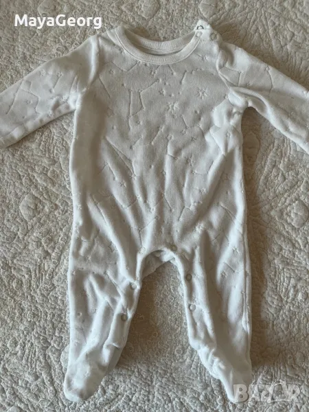 Бял гащеризон от Пепко 56 размер, снимка 1