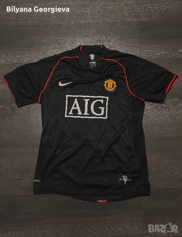 Manchester United 2007-08 Away Shirt - Ronaldo edition, снимка 1
