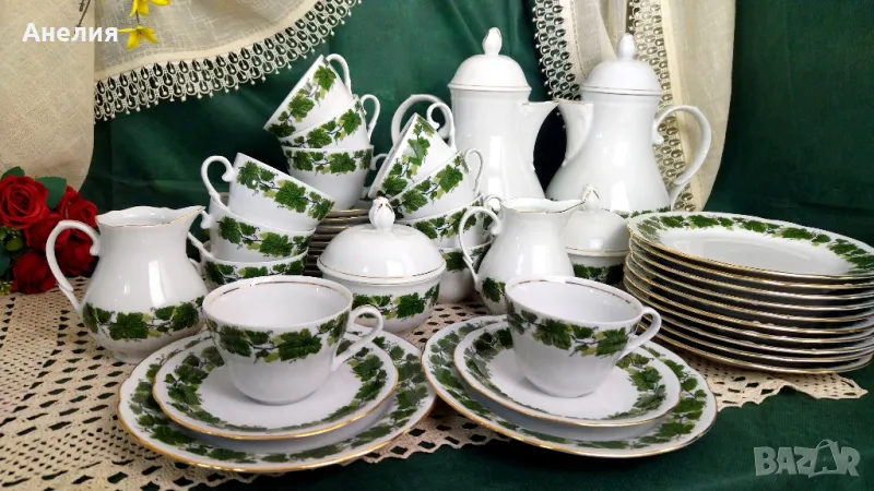 Burg Lindau porcelain за 12 човека , снимка 1