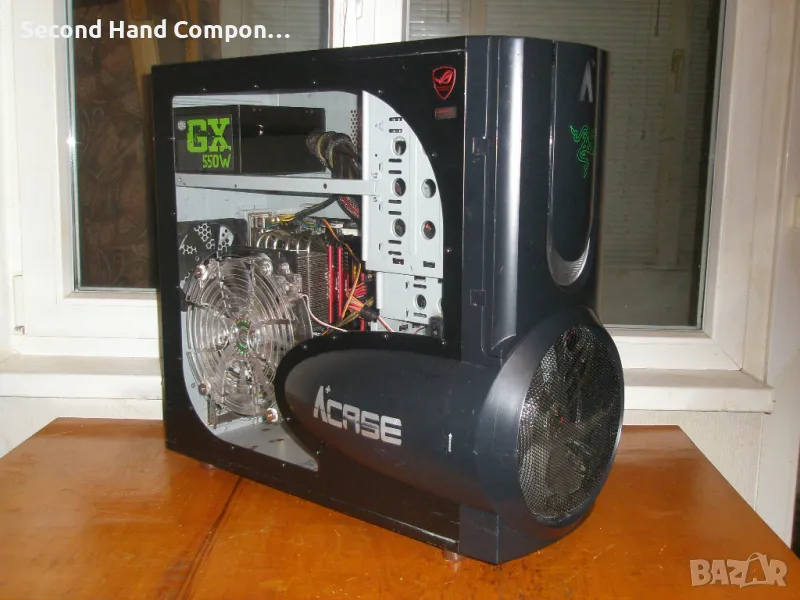 за игри Intel Core i7 4790,32gb 1600 ssd500, hdd1TB, psu-550W, RX470 4GB, снимка 1